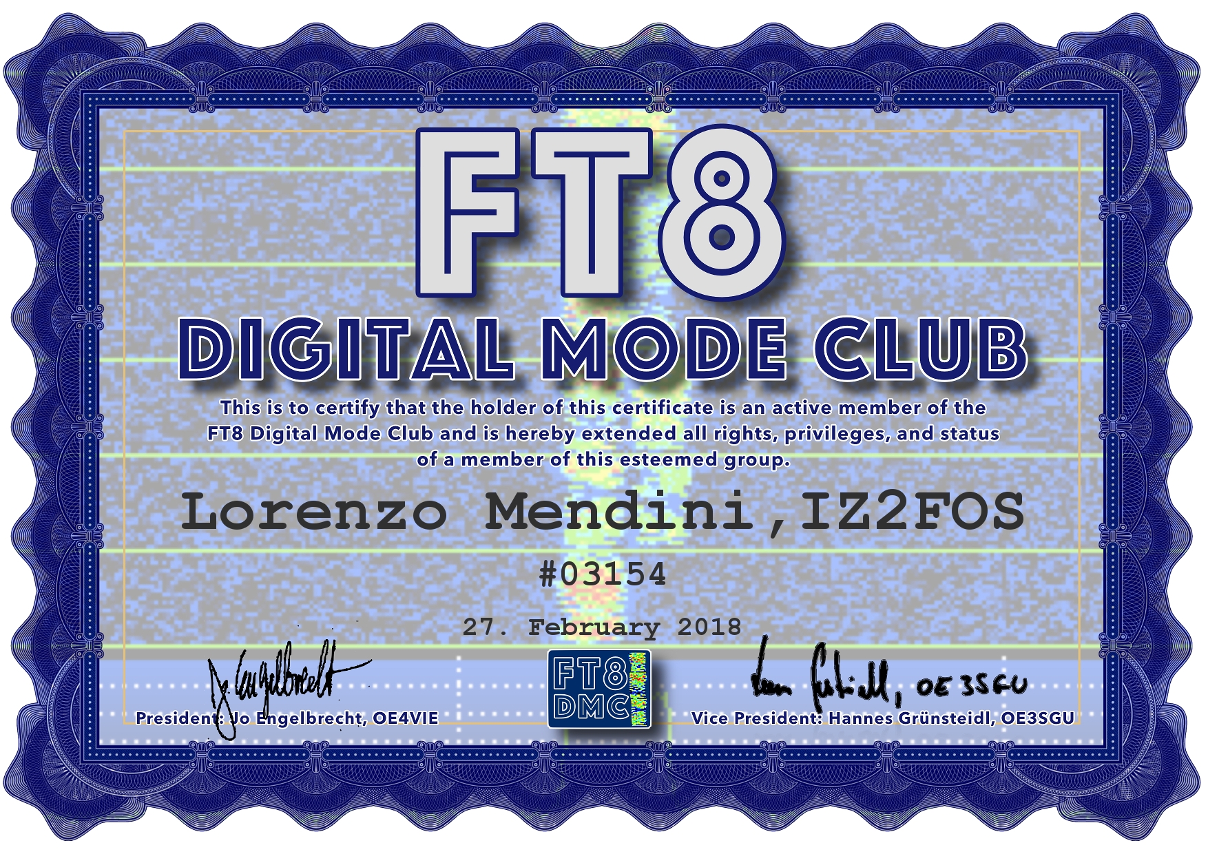 IZ2FOS-FT8DMC